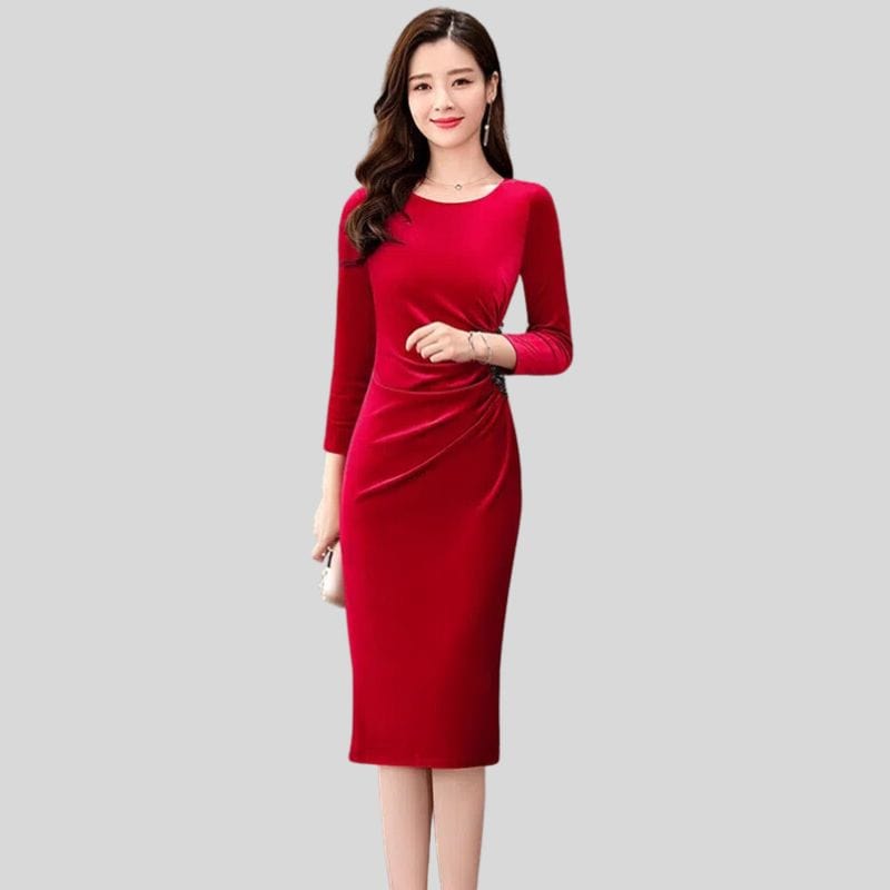 Robe Rouge Velour