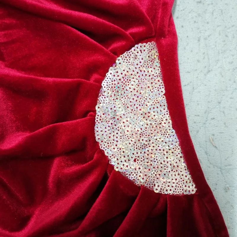 Robe Rouge Velour