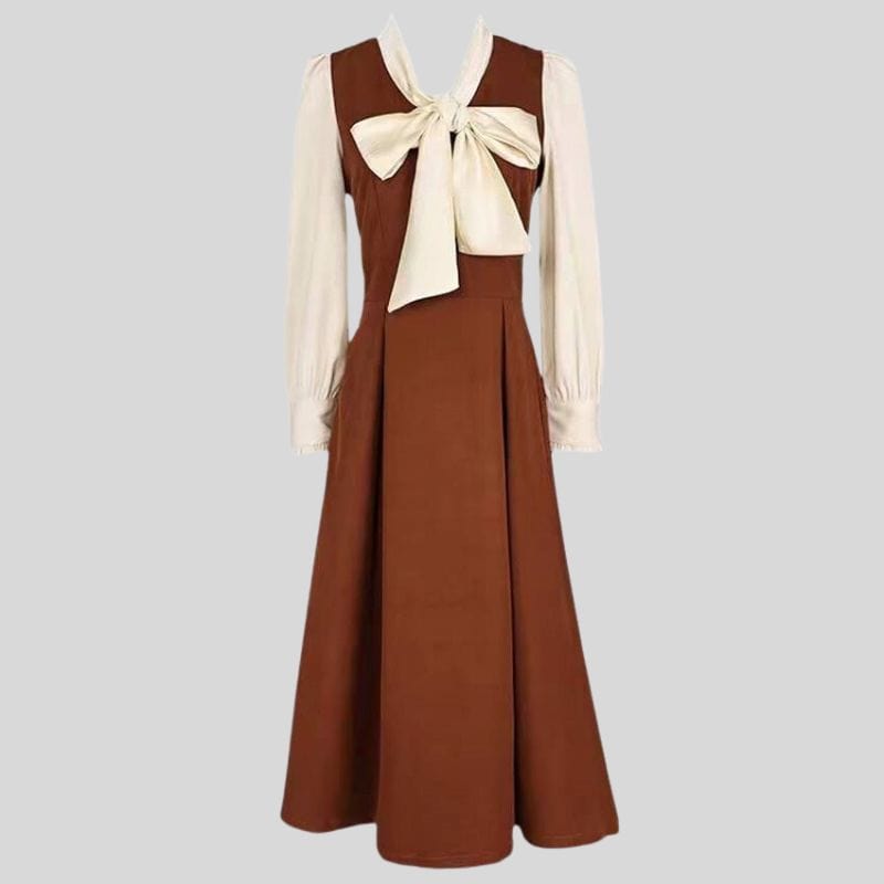 Robe Velour Marron