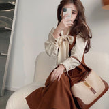 Robe Velour Marron