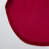 Robe Velours Rouge