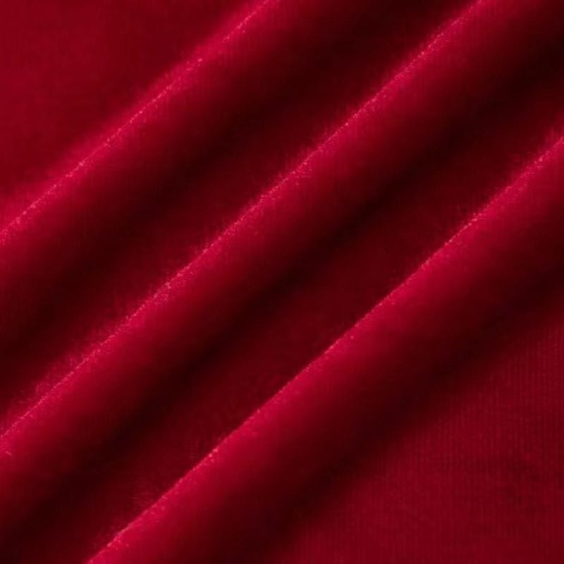 Robe Velours Rouge