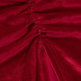 Robe Velours Rouge