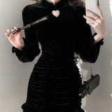 Robe en Velour