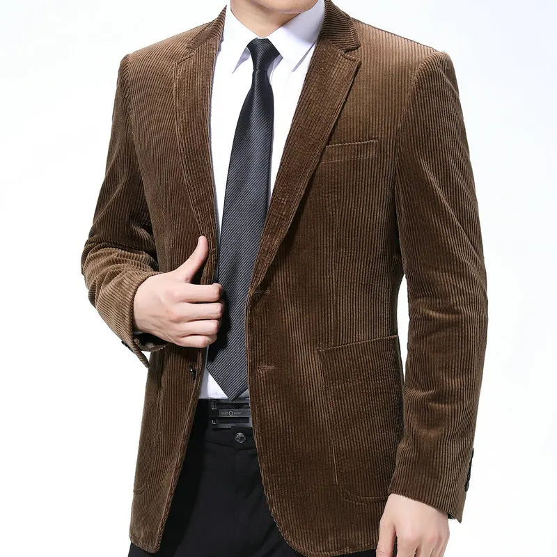 Blazer Velours Cotelé Homme