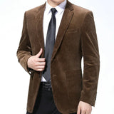 Blazer Velours Cotelé Homme