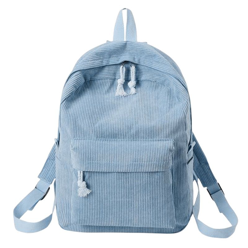 Sac a Dos Velours Cotelé