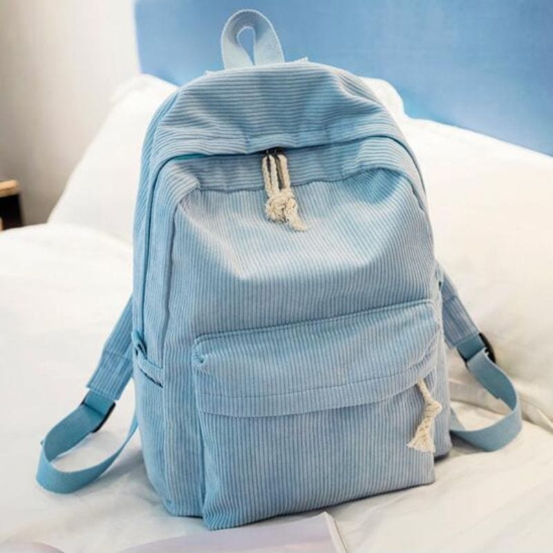 Sac a Dos Velours Cotelé
