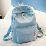 Sac a Dos Velours Cotelé