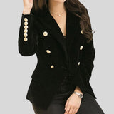 Veste Blazer Femme Velours