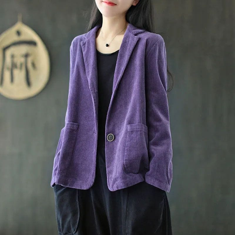 Veste Femme Velour