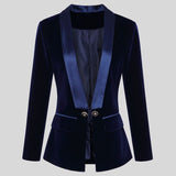 Veste Tailleur Femme Velours