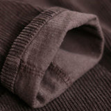 Veste Velours Cotele Marron Femme