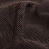 Veste Velours Cotele Marron Femme