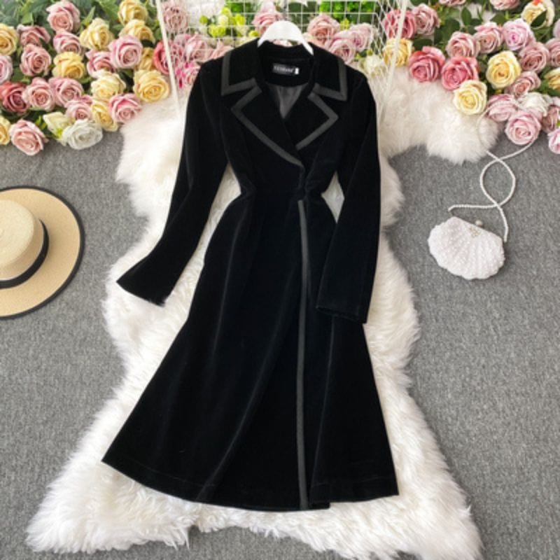 Veste Velours Ras Femme