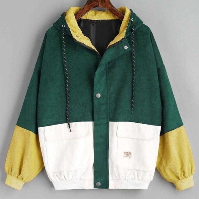 Veste en Velours Côtelé Femme