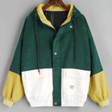 Veste en Velours Côtelé Femme