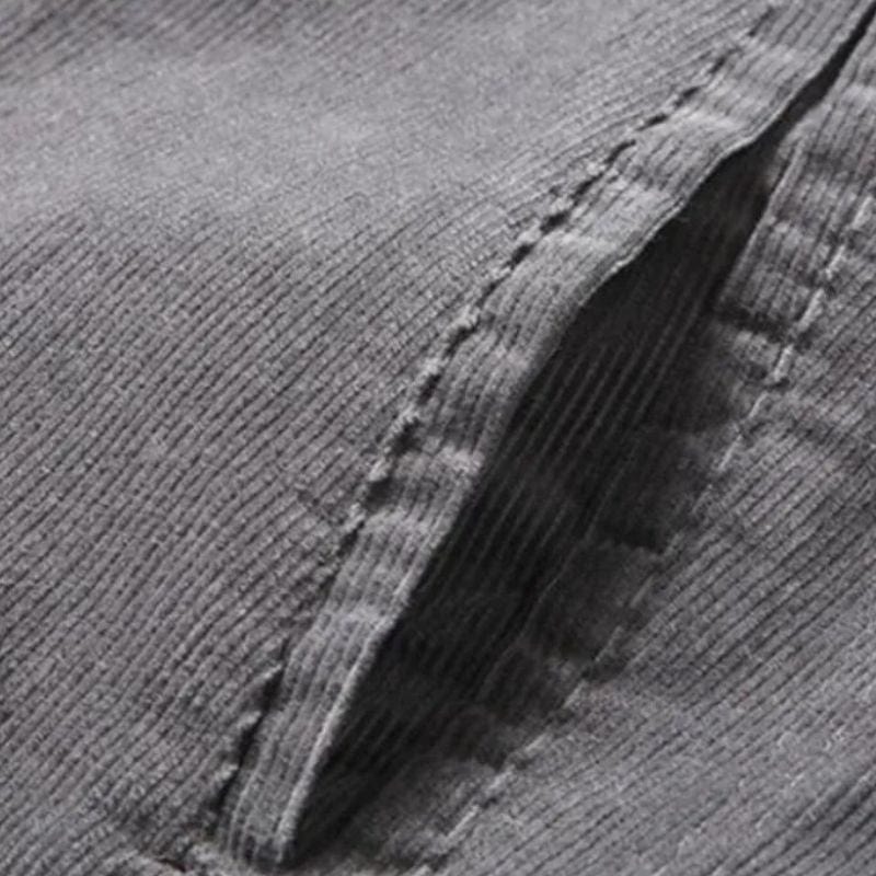Veste en Velours Gris Homme