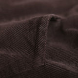 Veste Velours Cotele Marron Femme