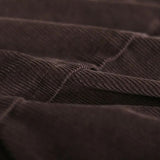 Veste Velours Cotele Marron Femme